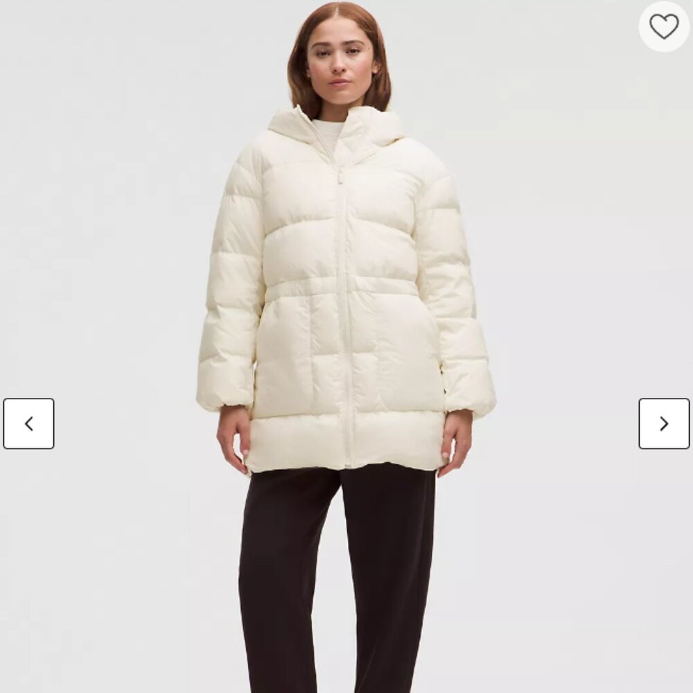 Lululemon Cinch-Waist 600 Down Fill Puffer Sz XS